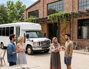 Granbury Area Winery & Brewery Shuttle Bus