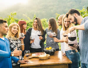 Athens Winery Bus Tour with Italian Lunch